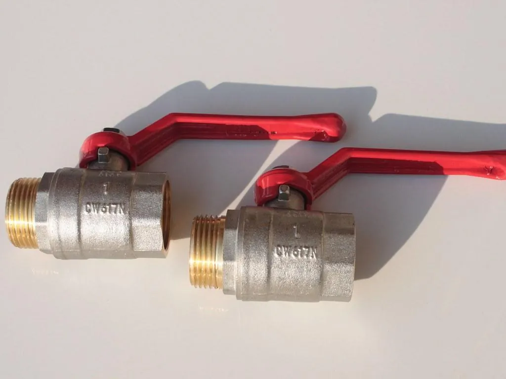 Brass ball valves: new surplus fittings are valued for resale