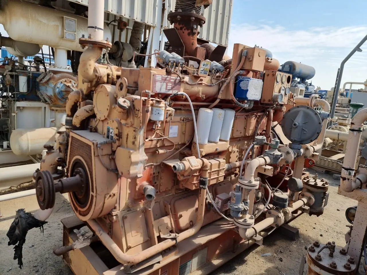 Industrial diesel engine