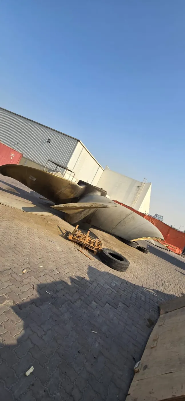 Bronze ship propeller, bought as bronze scrap